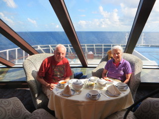 Afternoon tea on MS Marina